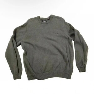 Men’s Chaps Green Crew Neck Sweater Size XL